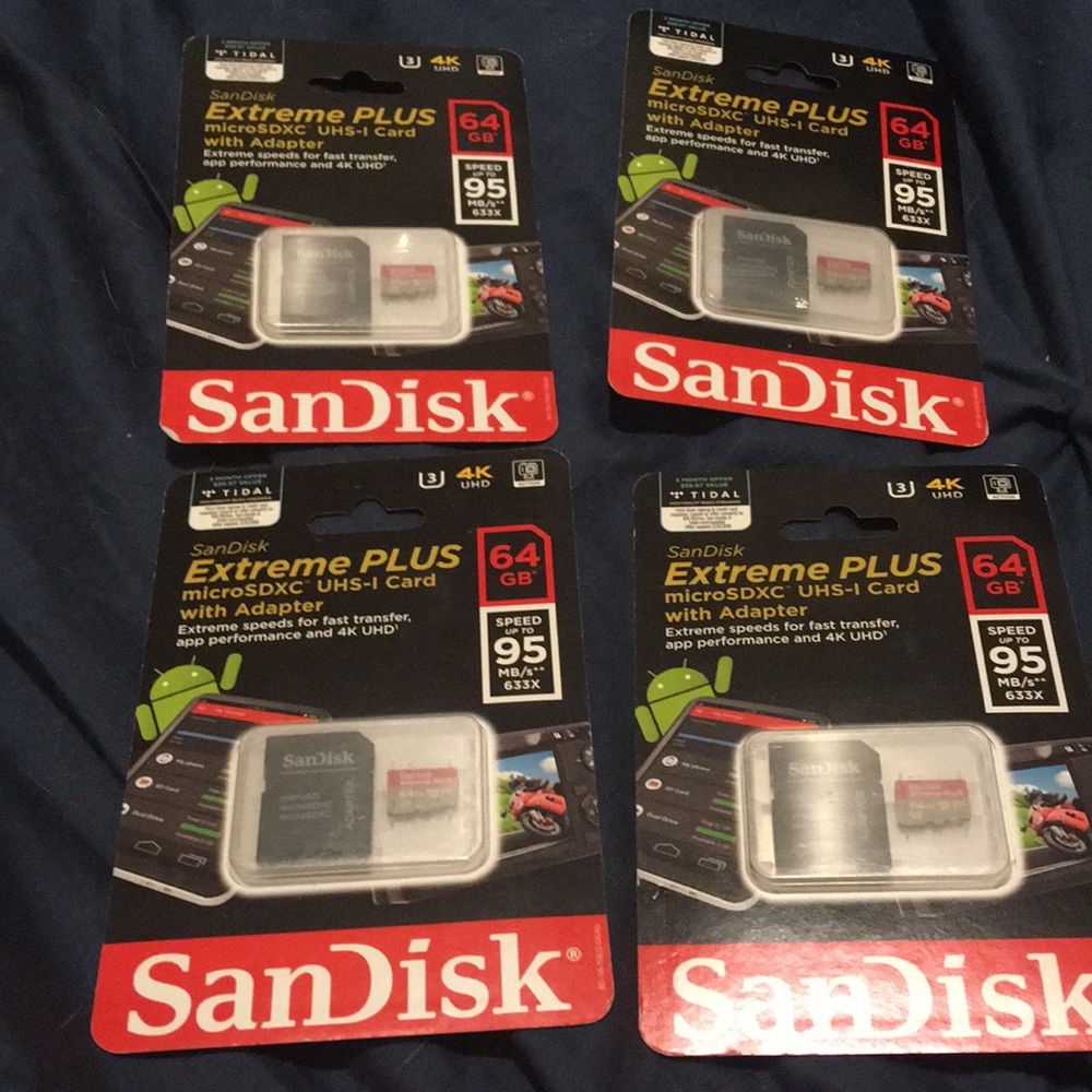 SanDisk Extreme Plus microSDXC UHS-I card 64GB